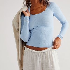 Free People love letter long sleeve